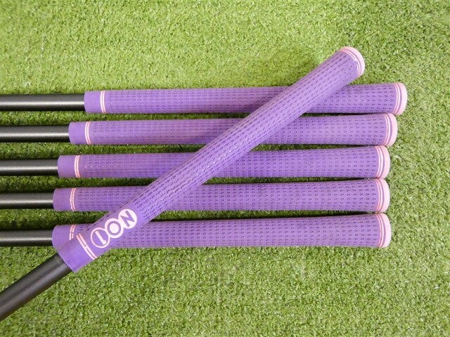 PING G410 Womens Irons 7-W, U &amp; S ACCRA 50i Ladies Graphite Blue Dot 1* Upright