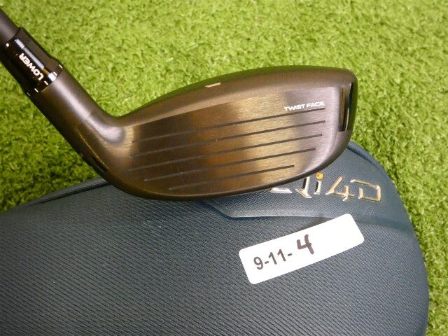 TaylorMade 2026 Qi4D 22* Left Hand 4 Hybrid Rescue REAX 65 Regular Graphite w HC