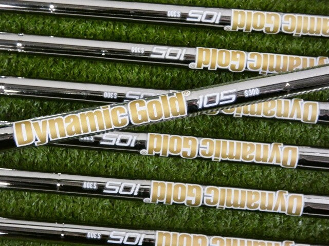 TaylorMade 2023 P790 Forged Irons 4-P &amp; A Dynamic Gold 105 S300 Stiff Steel Mid