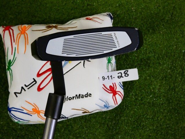 TaylorMade Womens Kalea Gold Spider S 33" Ladies Putter w My Spider HC S Stroke