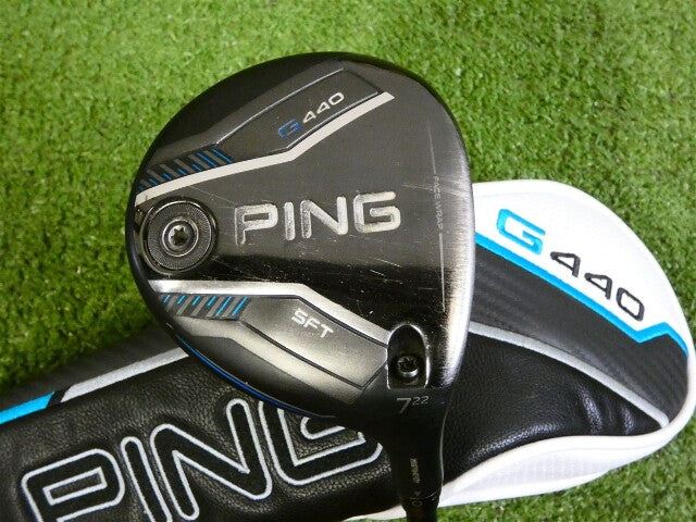 PING G440 SFT 22* 7 Wood Alta CB 65 Regular Graphite with Headcover Super Stroke
