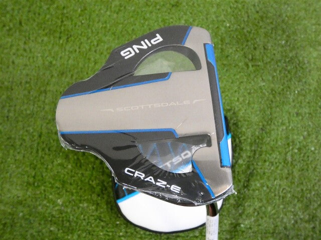 Ping 2025 Scottsdale Craz-E 35" Straight Putter w HC Super Stroke Black Dot New