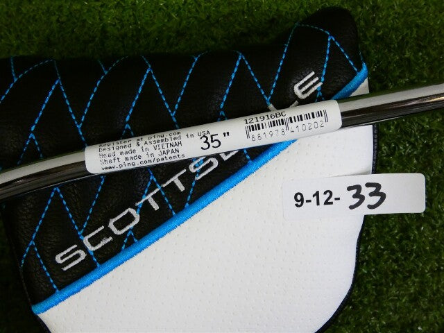 Ping 2025 Scottsdale Craz-E 35" Straight Putter w HC Super Stroke Black Dot New