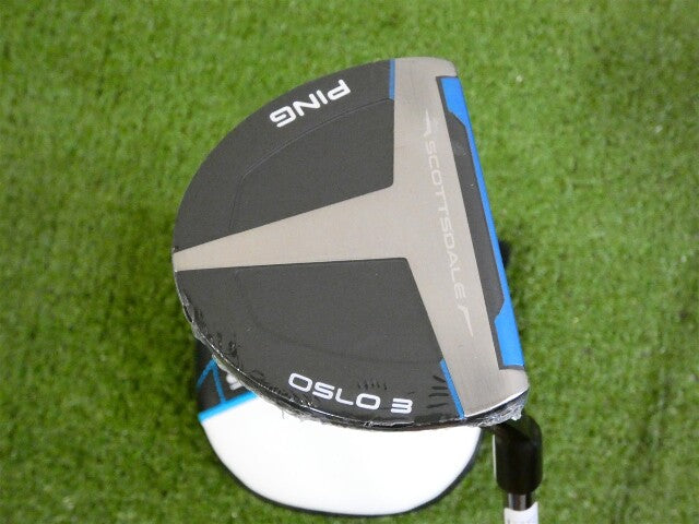 Ping 2025 Scottsdale Oslo 3 35" Slight Arc Putter HC Super Stroke Black Dot New