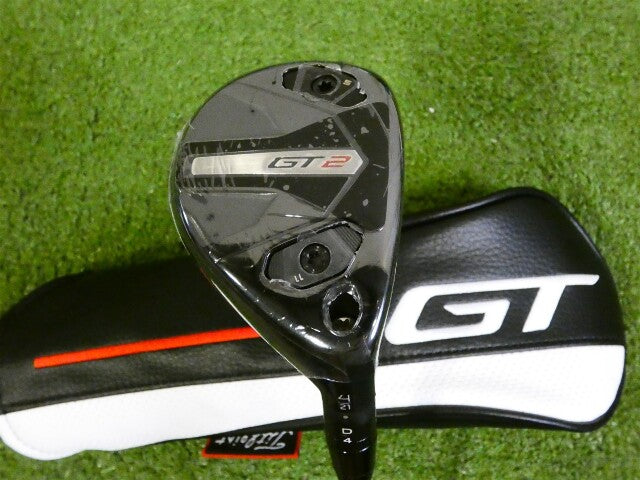 Titleist GT2 21* 4 Hybrid HZRDUS Black 4G 80g 6.0 Stiff Graphite w Headcover New