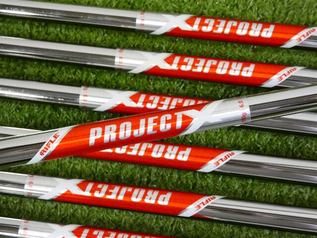Mizuno Pro M-15 Forged Irons 4-P Project X 110g 6.0 Stiff Steel +.5" Excellent