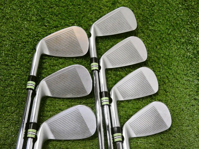 PING i540 Irons 5-W &amp; U AWT 3.0 Regular Steel Mid Grips Red Dot 1* Flat +.5"