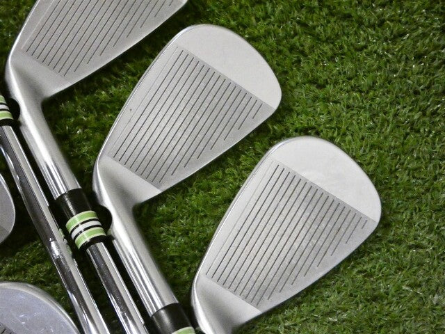 PING i540 Irons 5-W &amp; U AWT 3.0 Regular Steel Mid Grips Red Dot 1* Flat +.5"