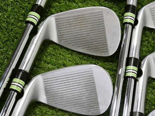 PING i540 Irons 5-W &amp; U AWT 3.0 Regular Steel Mid Grips Red Dot 1* Flat +.5"