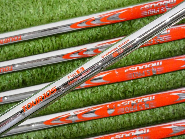 PING i500 Forged Irons 4-W NS Pro Modus 3 Tour 105 Stiff Steel Mid Black Dot