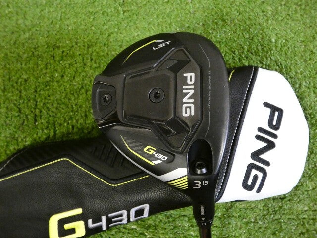 PING G430 LST 15* 3 Wood Tour 2.0 Chrome 75 Regular Graphite with HC Excellent