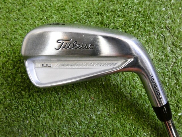 Titleist 2023 T100 Forged 4 Iron AMT Tour White S300 Stiff Steel Excellent