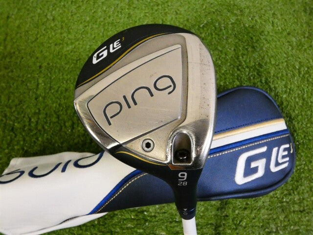 PING G Le3 28* Womens 9 Wood ULT250 Ultra Lite Ladies Graphite with Headcover