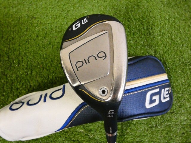 PING G Le3 30* Womens 6 Hybrid Rescue ULT250 Lite Ladies Graphite with Headcover