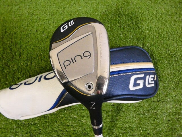 PING G Le3 34* Womens 7 Hybrid Rescue ULT250 Ultra Lite Ladies with HC Excellent