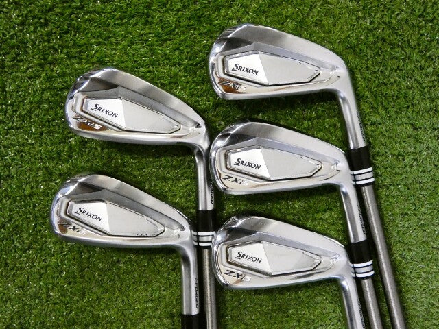 Srixon ZXi5 Irons 6-P SteelFiber fc 80 F3 Regular Graphite +.5" Excellent