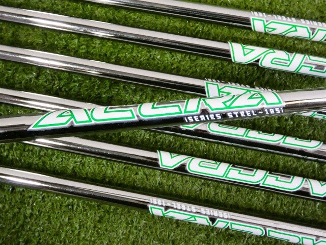 PXG 0311P Gen 3 Forged Irons 5-W &amp; G ACCRA iSeries 125i X Extra Stiff Steel