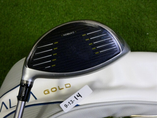 TaylorMade Kalea Gold 13.5* Womens Driver 40 Soft Ladies Graphite with Headcover