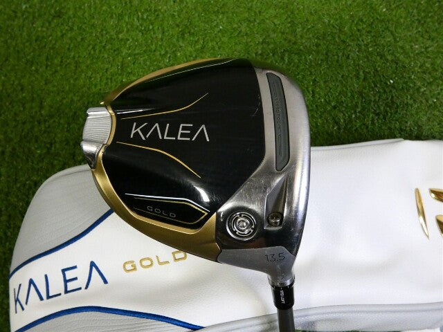 TaylorMade Kalea Gold 13.5* Womens Driver 40 Soft Ladies Graphite with Headcover