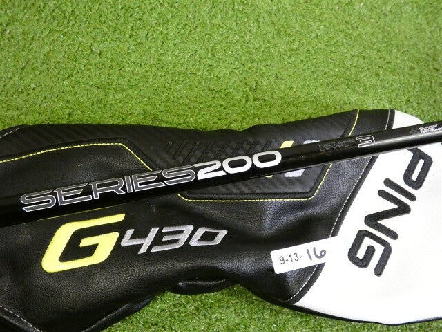 PING G430 Max 10K 9* Driver Swing Science Series 200 Octane Level 3 Regular w HC