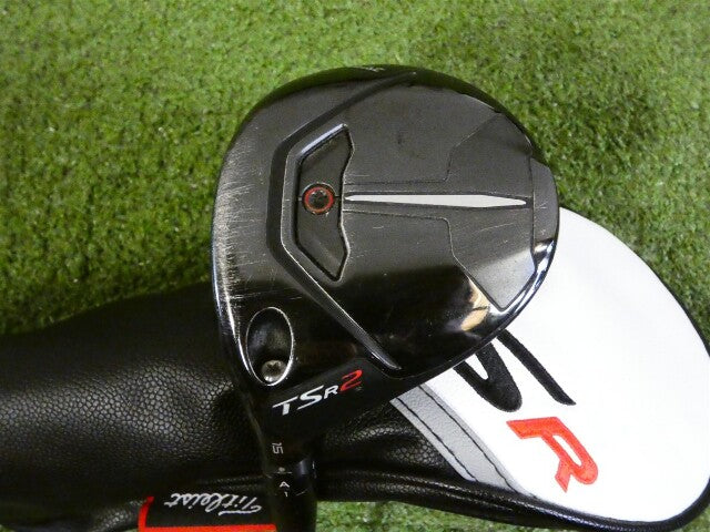 Titleist TSR2 15* Left Hand 3 Wood Air Speeder 40 R2 Senior Graphite w Headcover