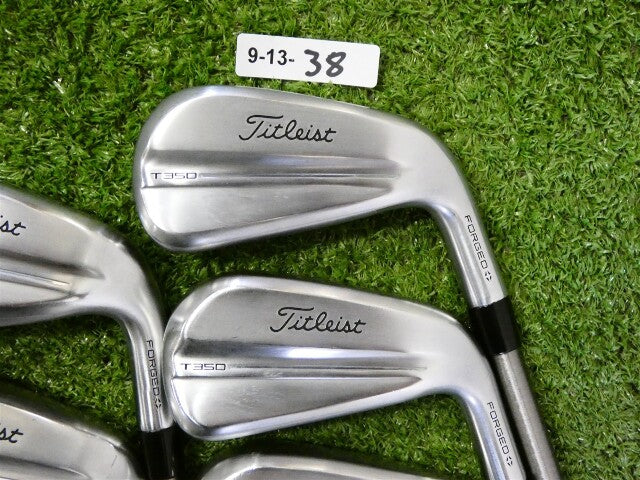 Titleist 2025 T350 Irons 5-P &amp; 48* W SteelFiber i110 cw Stiff Graphite Oversize