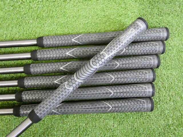 Titleist 2025 T350 Irons 5-P &amp; 48* W SteelFiber i110 cw Stiff Graphite Oversize