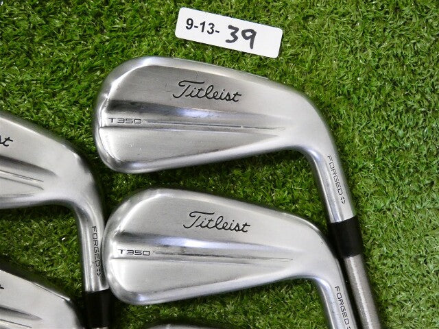 Titleist 2025 T350 Irons 5-P &amp; 48* W SteelFiber i110 cw Stiff Graphite Oversize