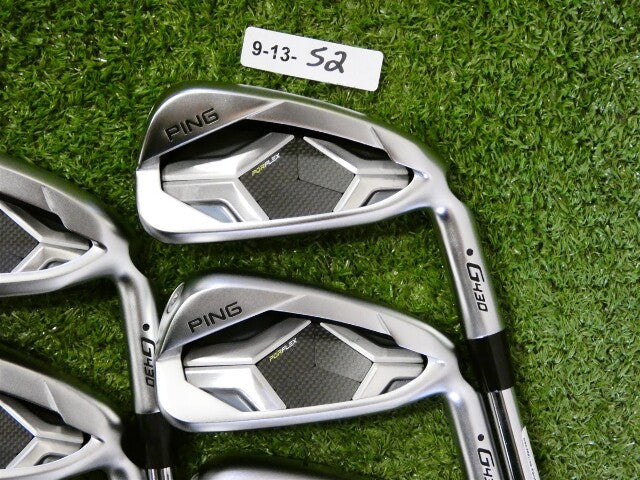 PING G430 Irons 5-W AWT 2.0 Stiff Steel Black Dot New