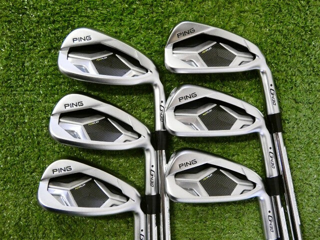 PING G430 Irons 5-W AWT 2.0 Stiff Steel Black Dot New