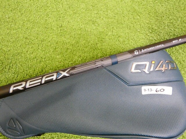 TaylorMade 2026 Qi4D 9* Driver REAX Mid Rotation Blue 50 Stiff Graphite w HC New