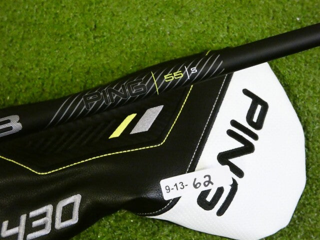 PING G430 Max 9* Driver Alta CB 55 Stiff Graphite with Headcover New