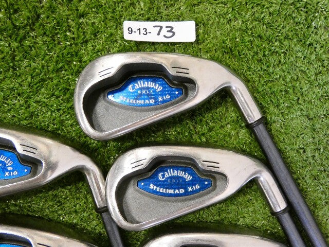 Callaway Steelhead X-16 Irons 3-P System CW 85 Firm Stiff Graphite