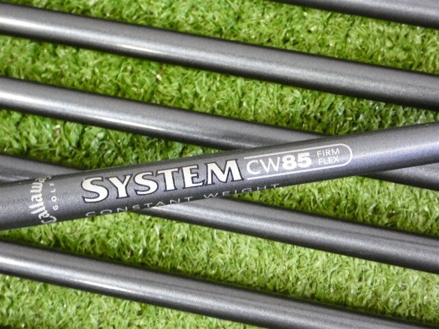 Callaway Steelhead X-16 Irons 3-P System CW 85 Firm Stiff Graphite