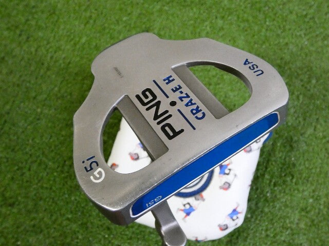 Ping G5i Craz-E H Heel Weight 31.5" Putter with SMU Headcover Black Dot
