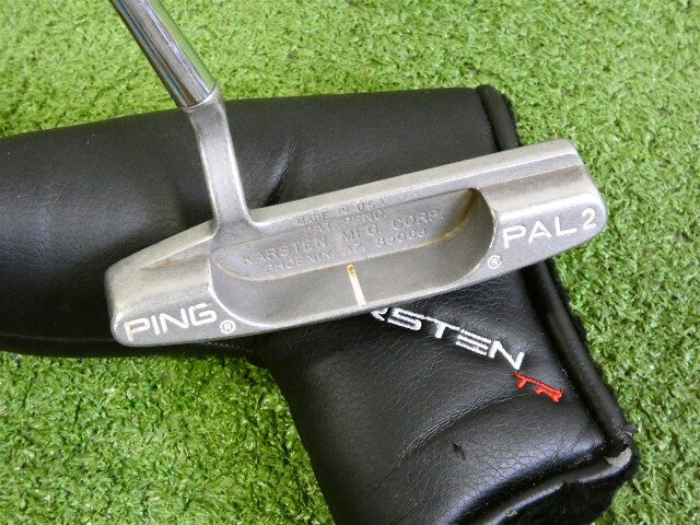 Ping Pal 2 Counterbalanced 36" Putter with Karsten TR Headcover Super Stroke