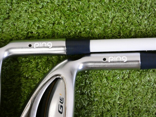 PING G Le3 Womens Irons 8-W &amp; S ULT250 Lite Ladies Graphite Black Dot Excellent