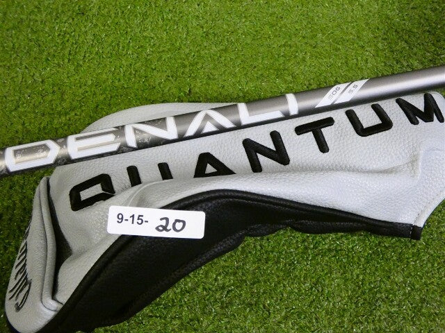 Callaway Quantum Max 10.5* Driver Denali Frost Silver 50g 5.5 Regular w HC New