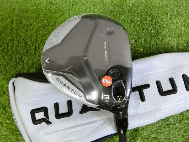 Callaway Quantum Max 16.5* 3HL Wood Denali Frost Silver 60g 6.0 Stiff w HC New