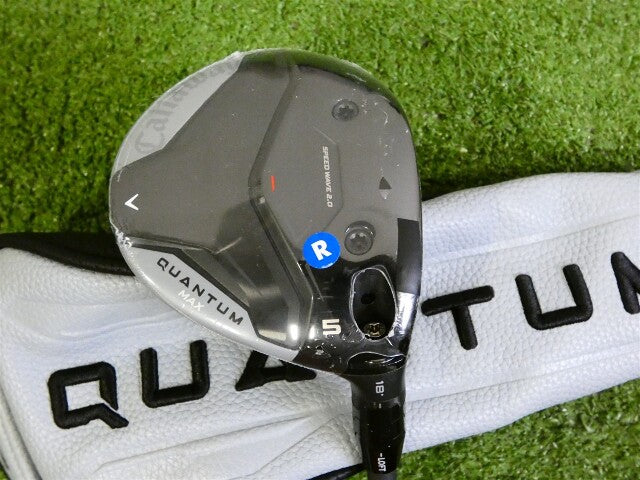 Callaway 2026 Quantum Max 18* 5 Wood Denali Frost Silver 60 5.5 Regular w HC New