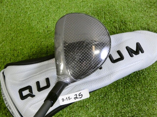 Callaway 2026 Quantum Max 21* 7 Wood Denali Frost Silver 60 5.5 Regular w HC New
