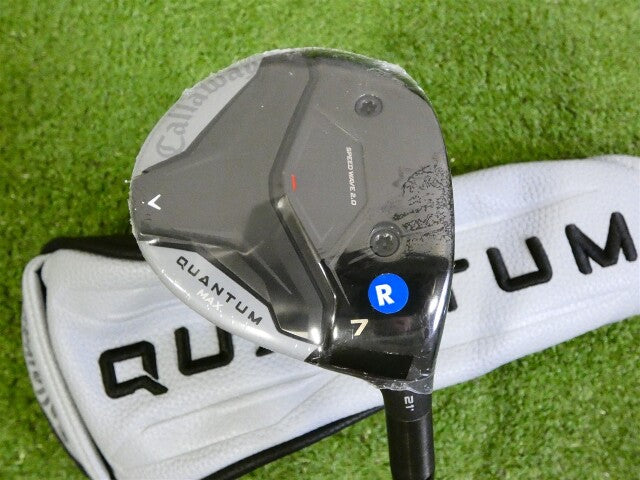 Callaway 2026 Quantum Max 21* 7 Wood Denali Frost Silver 60 5.5 Regular w HC New