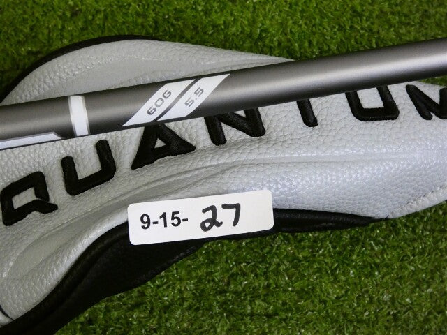 Callaway 2026 Quantum Max OS 23* 5 Hybrid Denali Silver 60g 5.5 Regular w HC New