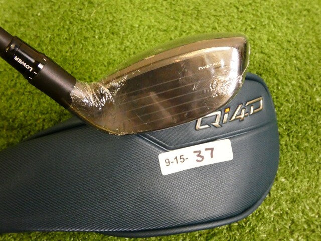 TaylorMade Qi4D 22* Left Hand 4 Hybrid Rescue REAX 65 Regular Graphite w HC New