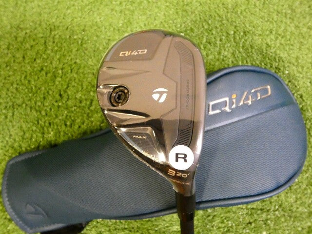 TaylorMade 2026 Qi4D Max 20* 3 Hybrid Rescue REAX 50 Regular Graphite w HC New