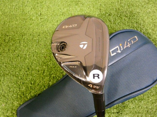 TaylorMade 2026 Qi4D Max 23* 4 Hybrid Rescue REAX 50 Regular Graphite w HC New