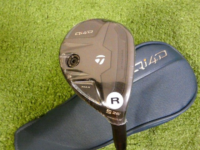 TaylorMade 2026 Qi4D Max 26* 5 Hybrid Rescue REAX 50 Regular Graphite w HC New