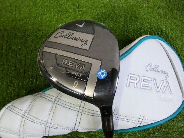 Callaway REVA Rise 27* Womens 9 Wood LIN-Q LTE 4F1 Ladies Graphite with HC New