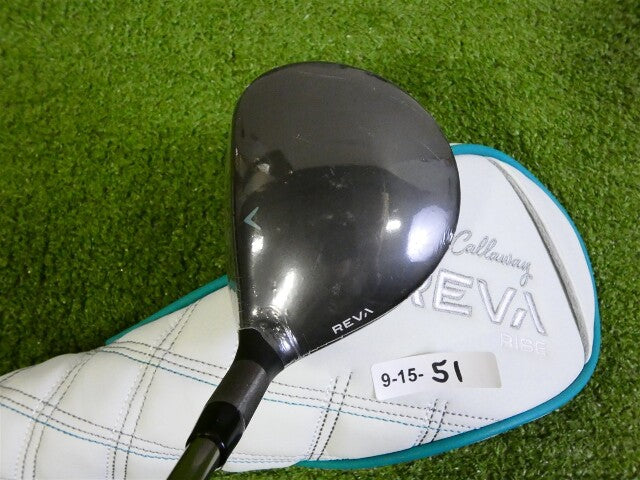 Callaway REVA Rise 27* Womens 9 Wood LIN-Q LTE 4F1 Ladies Graphite with HC New