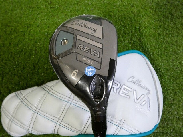Callaway REVA Rise 30* Womens 6 Hybrid LIN-Q LTE 4F1 Ladies Graphite with HC New